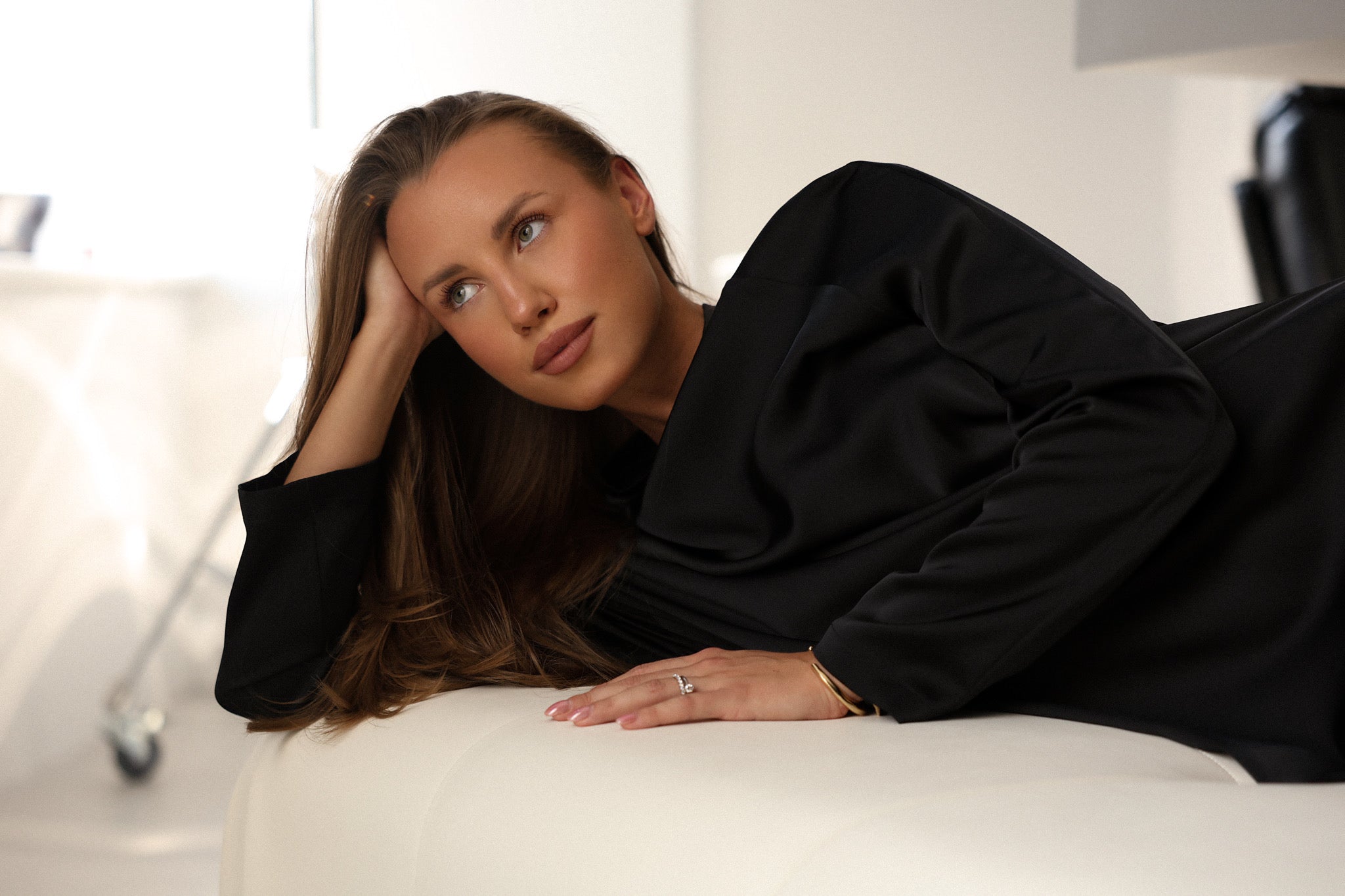 Lilia dress in black