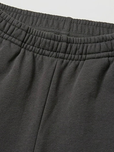 Joggers in volcanic ash