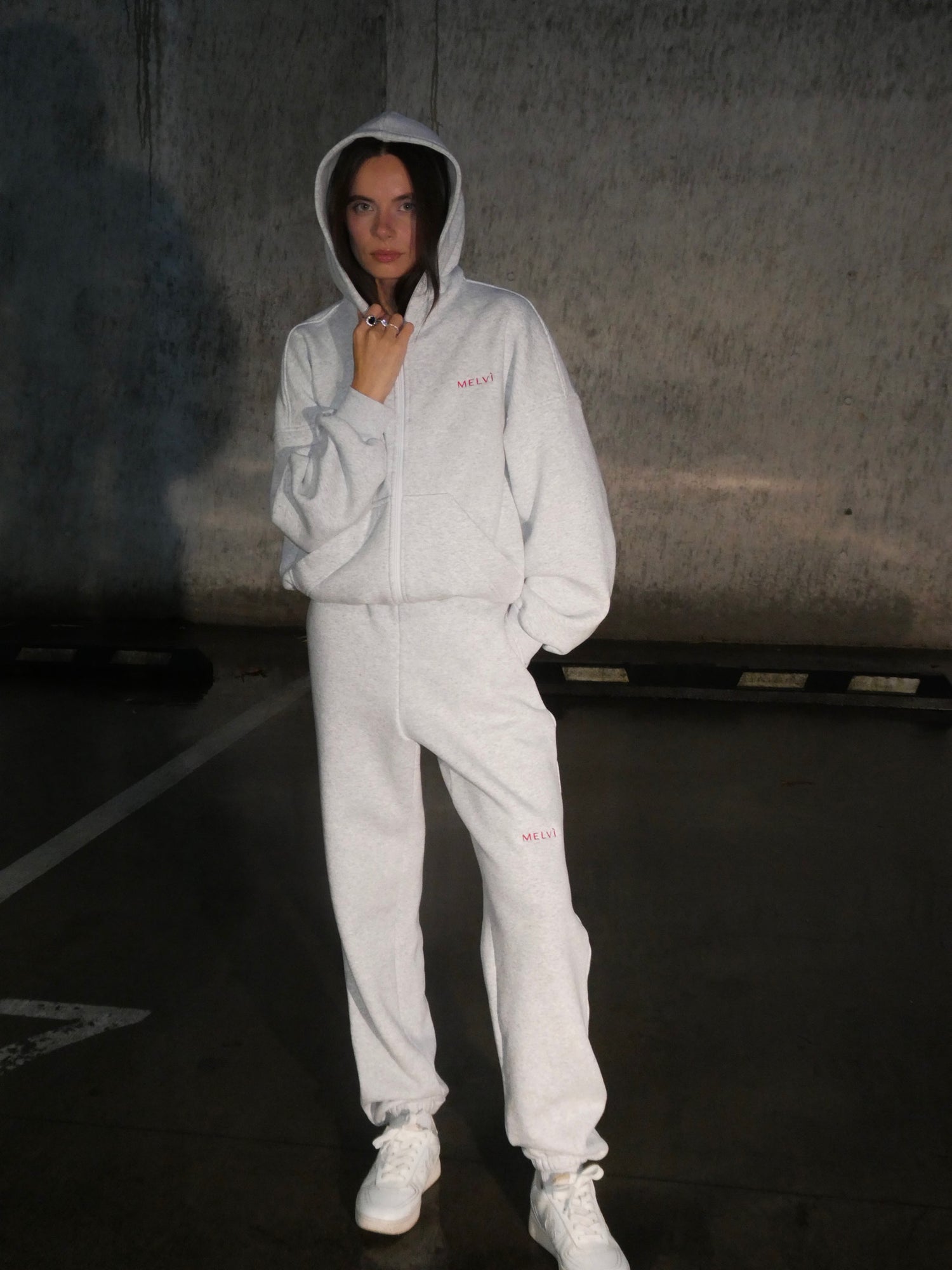 Balance pants in cloud grey