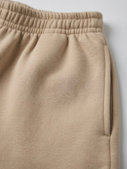 Relaxed shorts in oat