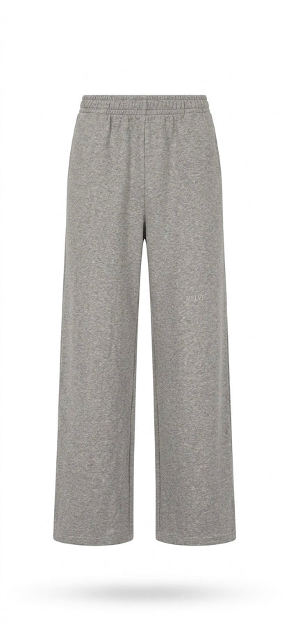 Wide leg in storm melange