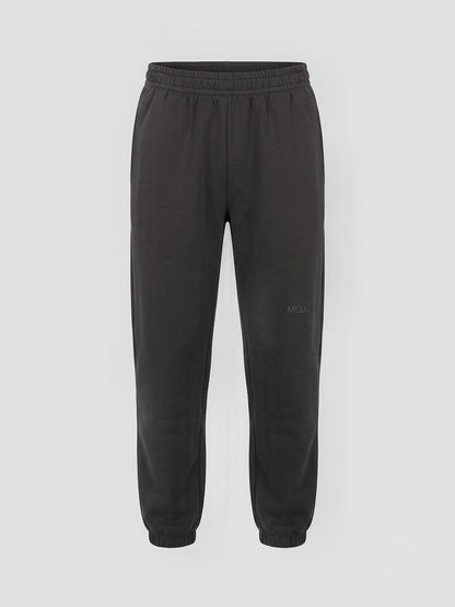 Joggers in volcanic ash