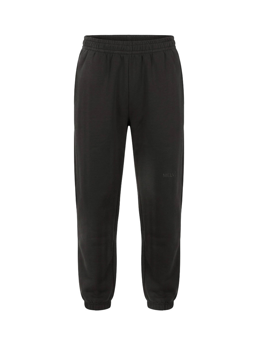 Joggers in volcanic ash