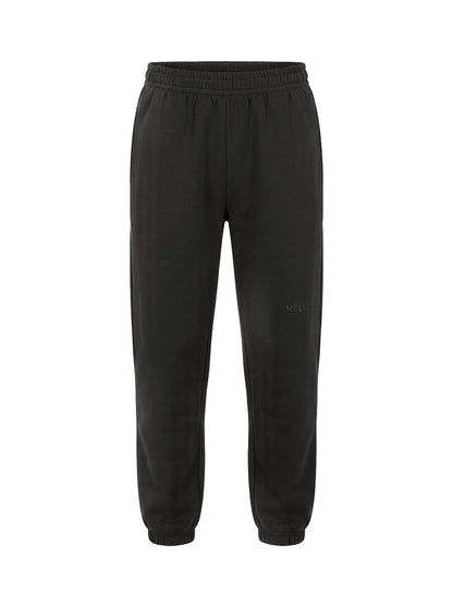 Joggers in volcanic ash