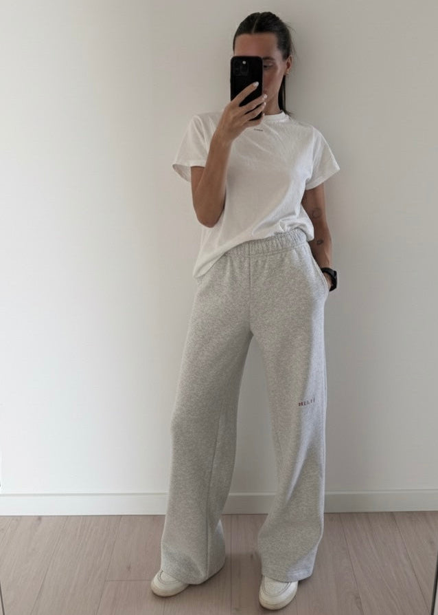 Balance wide pants in cloud grey