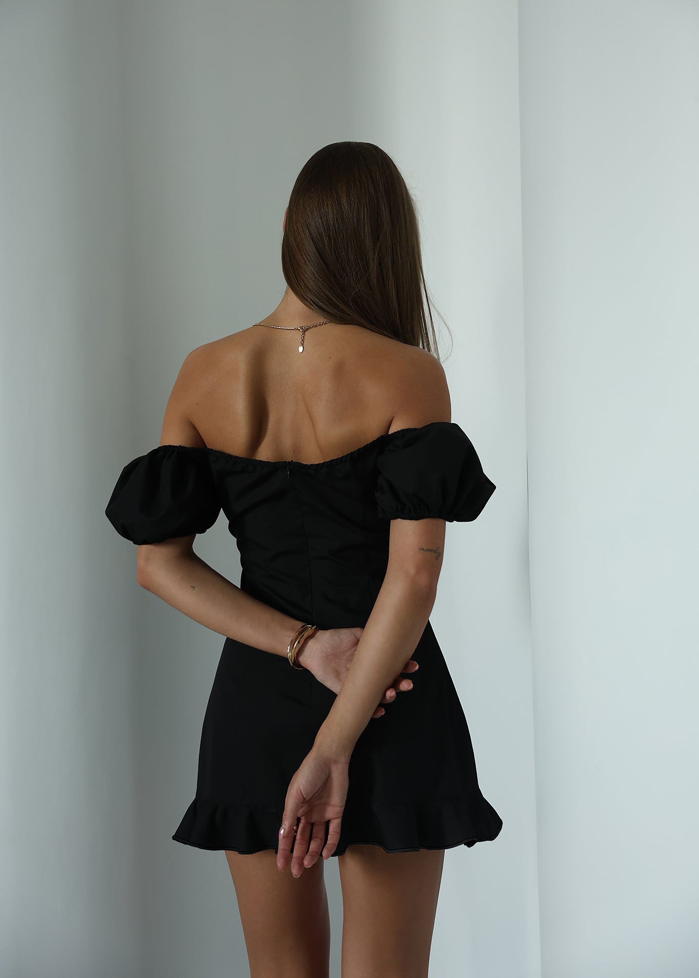 Rosaline dress in black